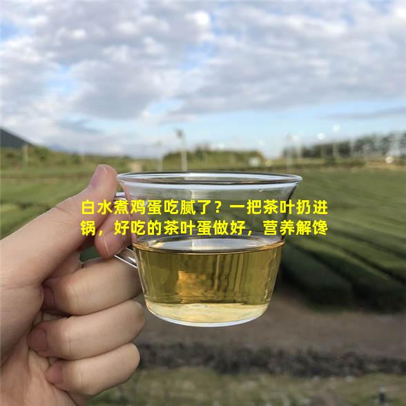 白水煮鸡蛋吃腻了？一把茶叶扔进锅，好吃的茶叶蛋做好，营养解馋